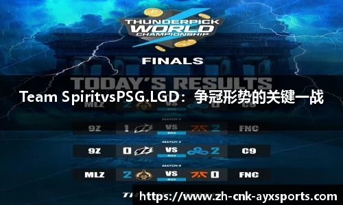 Team SpiritvsPSG.LGD：争冠形势的关键一战